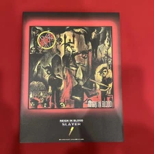 Slayer Reign Blood Band Score Sheet Music Used Good Condition TT7