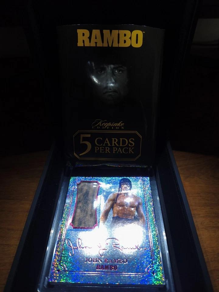 🔥2024 SUPERBREAK KEEPSAKE RAMBO COLLECTION PREMIERE EDITION FACTORY SEALED BOX - Image 4 of 4