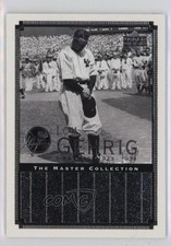 2000 The Master Collection All-Time New York Yankees 314/500 Lou Gehrig HOF 11z5