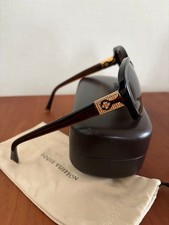 Occhiali da sole donna LOUIS VUITTON glitter marrone tono oro