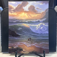 LEANIN’ TREE COLLECTORS CARDS FRAMEABLE 1991 “ROMANTIC DAY” JIM WARREN