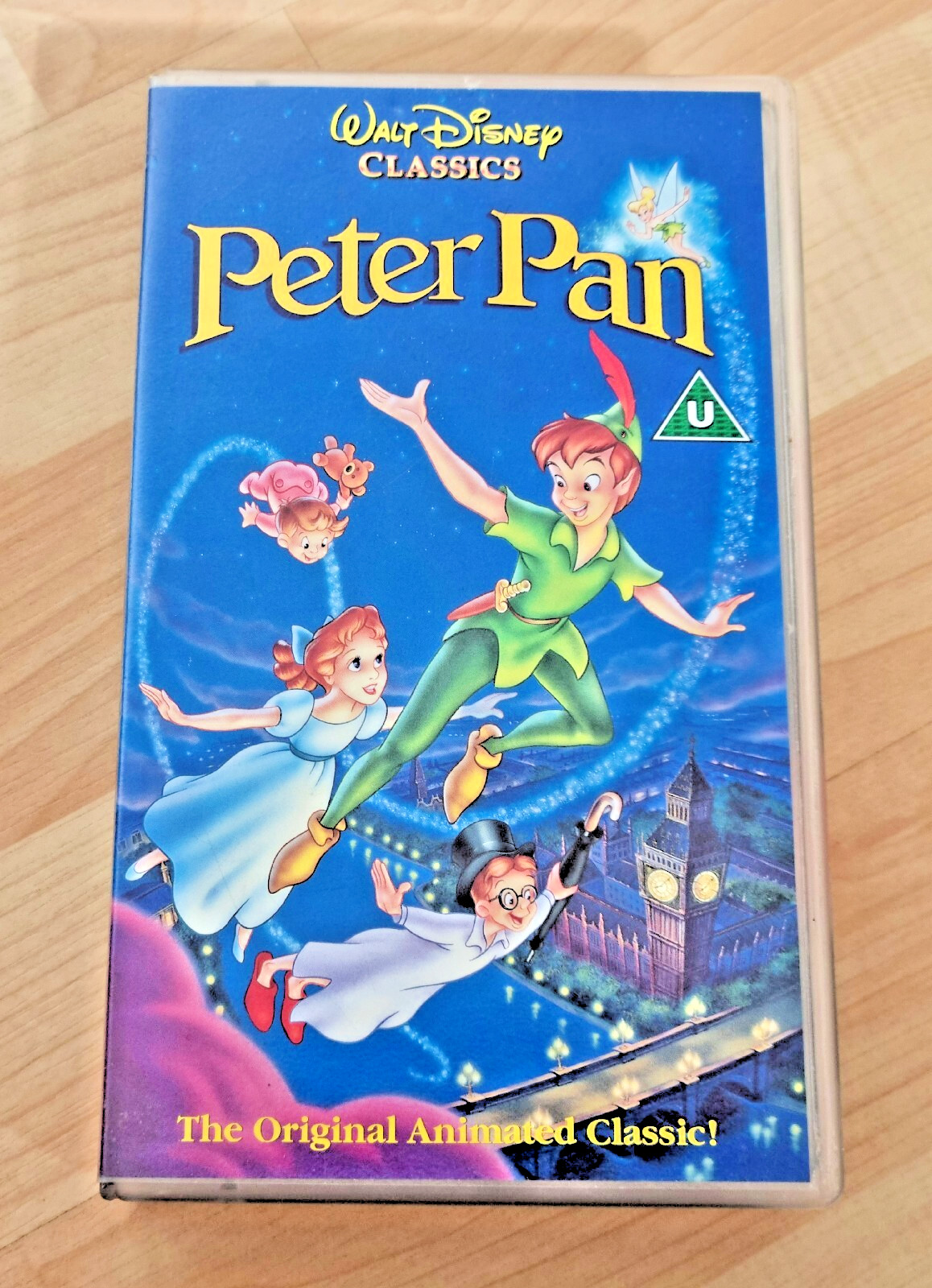 Peter Pan VHS Walt Disney Classics Video Tape