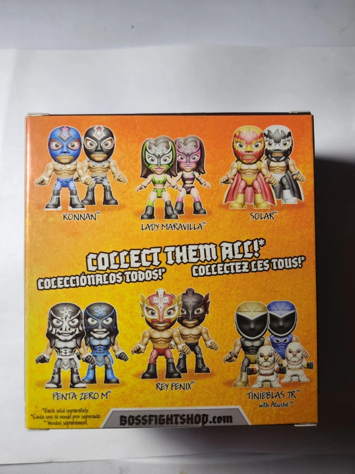 Penta Zero M  Legends Of Lucha Libre Luchacitos Boss Fight Figure New Sealed  - Image 2 of 4