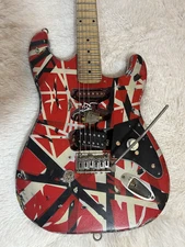 Frankenstrat Replica Guitar - Fully Reliced - Seymour Duncan JB Humbucker