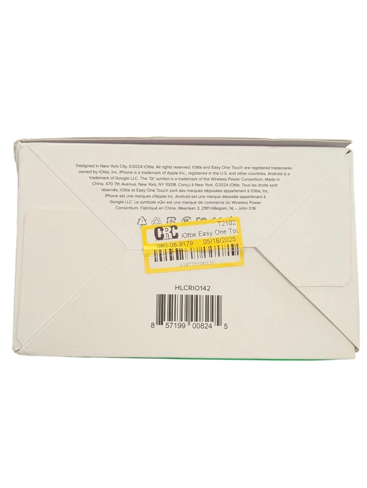 Soporte de coche de carga inalámbrica R7O iOttie Easy One Touch para tablero y parabrisas Foto 3 de 3