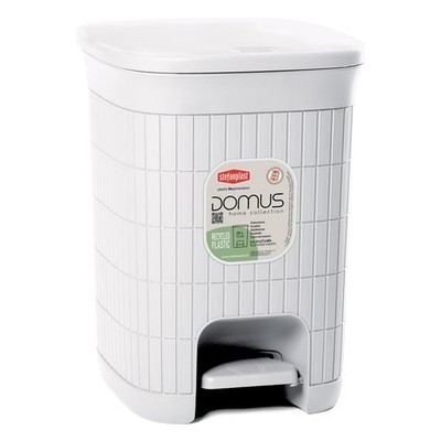 Stefanplast Poubelle Domus Home Collection Couvercle à Pédale