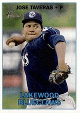 2016 Topps Heritage Minor League #173 Jose Taveras Near Mint