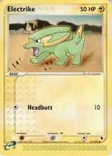 Electrike 52/109 Common Ruby & Sapphire Pokemon Near Mint on eBay