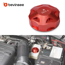 Anodized Brake Fluid Reservoir Cover Cap For Audi A4 S4 RS4 A5 S5 RS5 B8 B9
