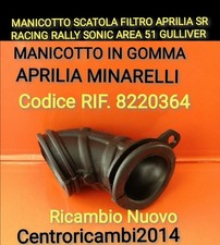 MANICOTTO SCATOLA FILTRO APRILIA SR RACING RALLY SONIC AREA 51 GULLIVER 