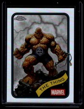 2025 Topps Chrome Marvel #109 The Thing Refractor