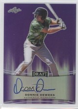 2015 Leaf Metal Draft Purple Prismatic 3/25 Donnie Dewees #BA-DD1 Auto 2q6
