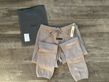 NEW Essentials Fear of God Sweatpants Desert Taup Size Medium 100 Authentic  