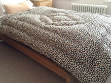 Vintage Feather Filled Floral Quilt/Eiderdown VGC