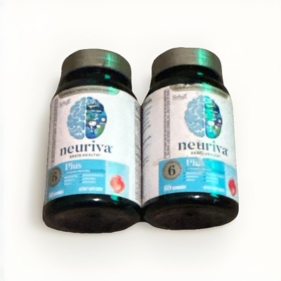Neuriva  Plus Brain Health Gummies   Strawberry 50ct 2 Bottles 4/2027