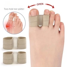 2PCS Hallux Valgus Bunion Corrector – Orthopedic Toe Separator and Foot Ali