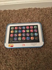2014 Fisher Price Laugh  Learn Smart Stages Tablet Blue Works
