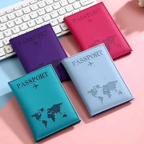 RFID PASSPORT HOLDER TRAVEL WALLET PASSPORT ORGANISER COVER PROTECTOR PU LEATHER