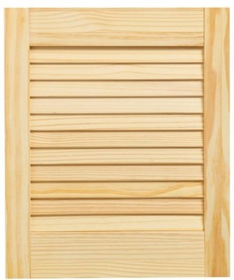 Wickes Kiefer geschlossene Innentür Lamellentür - 457 x 533 mm