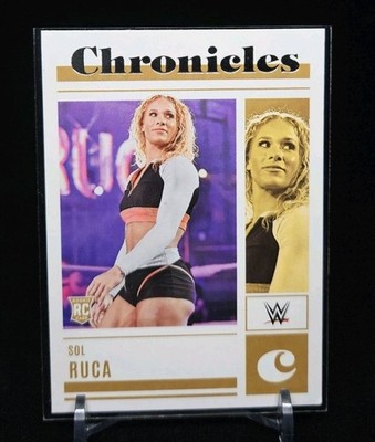 2023 WWE Chronicles Base Card Sol Ruca Diva NXT Rookie Card RC Wrestling Karte 