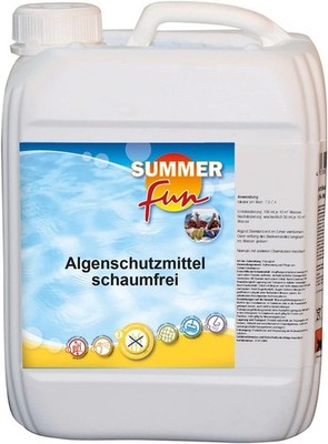 Summer Fun 502010745 Algenschutzmittel Kanister Schaumarm, 5 Liter