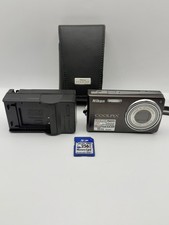 Nikon COOLPIX S550 10.0MP Digital Point Shoot Camera Tested w/ Batt, Case, SD