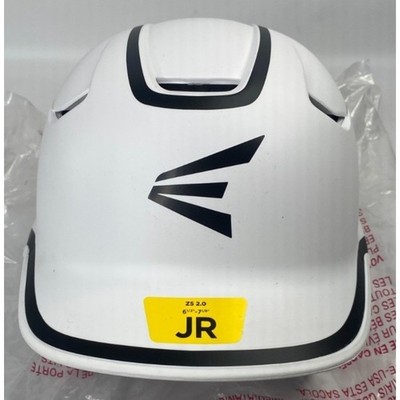 Easton Z5 2.0 Batting Helmet Junior JR 6.5-7.125 White Black New Matte Two-Tone