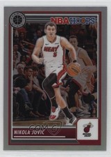 2023-24 Panini NBA Hoops Premium Stock Silver Prizm Nikola Jovic #267 12z3