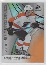 2019 SP Game Used Authentic Rookies Orange Rainbow 13/116 Carsen Twarynski 1o3