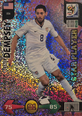 Panini Adrenalyn XL FIFA World Cup 2010 Clint Dempsey Star Player USA 81