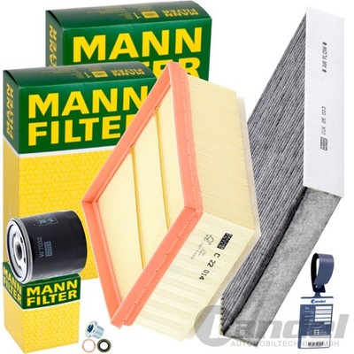 MANN FILTER INSPEKTIONSPAKET passend für RENAULT MEGANE 4 SCENIC 4 TALISMAN