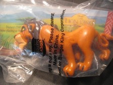 Disney The Lion King "Scar Action Figure" NIP Burger King 1994