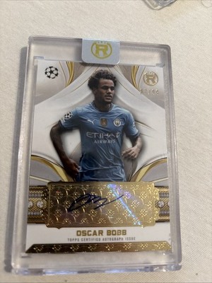 Topps Reverence Oscar Bobb Auto Numbered 87/99 Manchester City