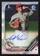 2019 Bowman Chrome Austin Warner Auto Prospects Autographs #CPA-AW Card