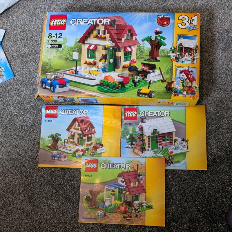 LEGO CREATOR: Changing Seasons (31038) 100% complete with box and instructions