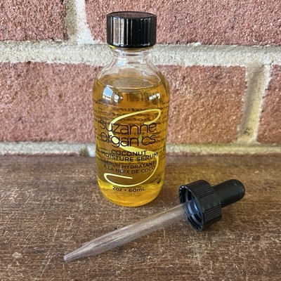 Suzanne Somers Organics Coconut Moisture Serum 2oz Bottle w/ Dropper  Sealed