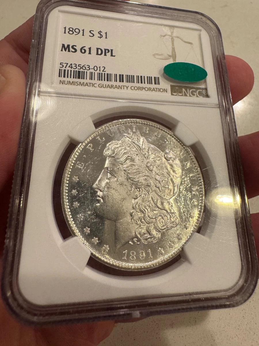 【希少CCミント】1891年 モーガンダラー銀貨 美品級 1891 Year Morgan US Dollars (1878-1921) for sale | eBay