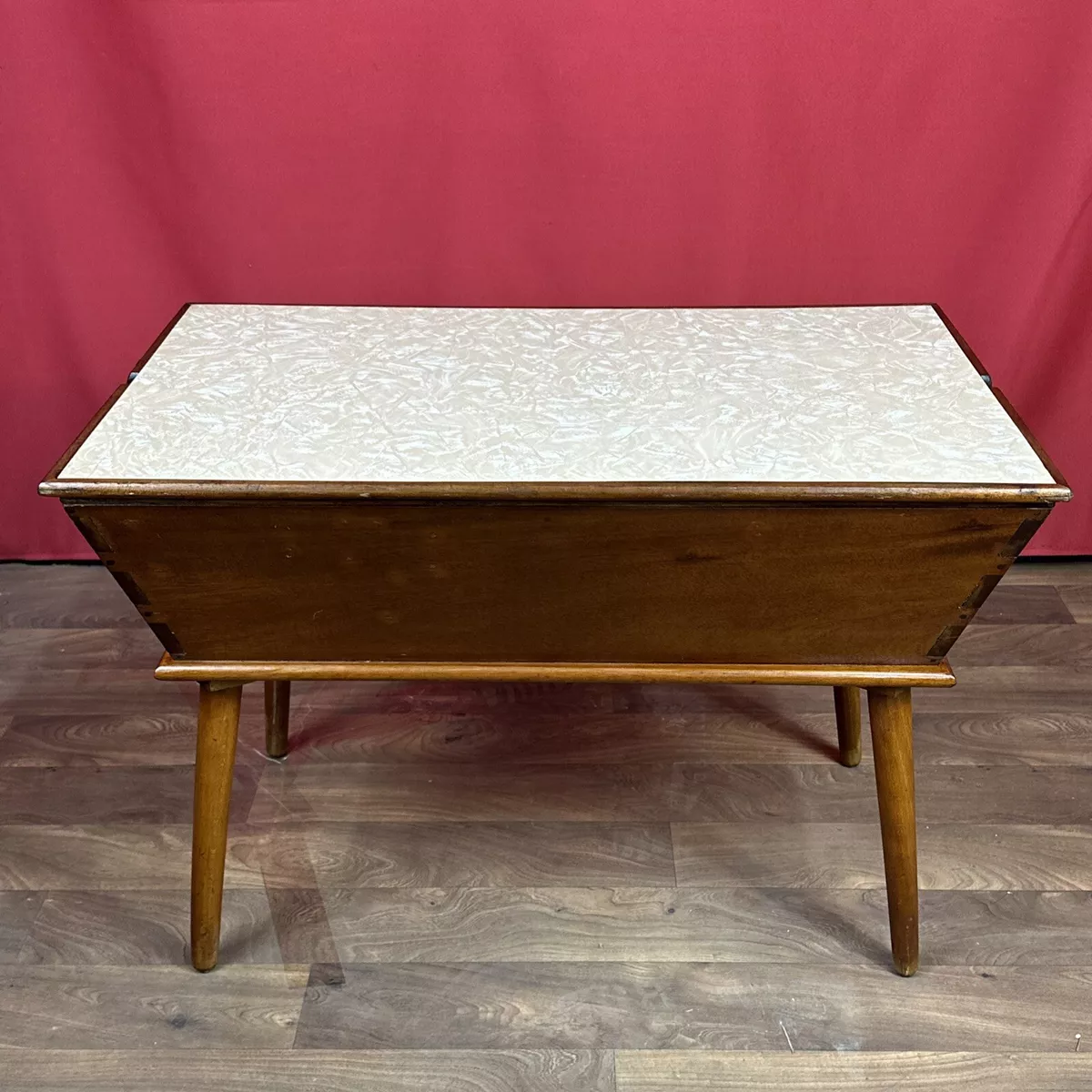 Mid century modern sewing desk deals