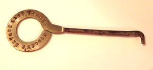 Nisley's Arcade Shoe House Antique Button Hook
