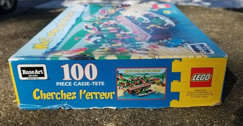 Vintage LEGO What's Wrong With This Picture 100 pc Puzzle COMPLETE - Harbor/Port - Picture 5 of 12