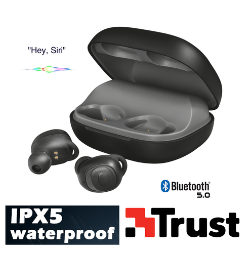 Prezzo Bomba! | TRU23551 - TRUST CUFFIE TONES WIRELESS IN-EAR BLACK (NERO)  23551 - TRUST