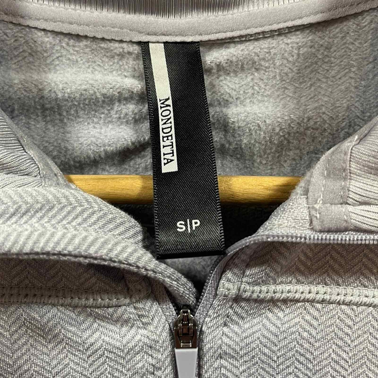 Mondetta light gray quarter zip pullover jacket - image 2