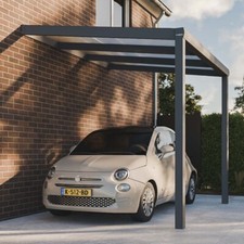 Carport überdachung Abstellplatz Garage Pavillon 3x2.5m Aluminium Pratt & Söhne