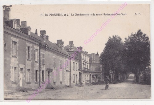 CPA 48 Marvejols – Gendarmerie Nationale – Carte Postale Ancienne 1900