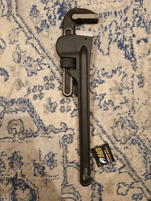 RAM 450 mm 18 Zoll Stillson Monkey Rohrzange Schwerlast Kohlenstoffstahl Brandneu