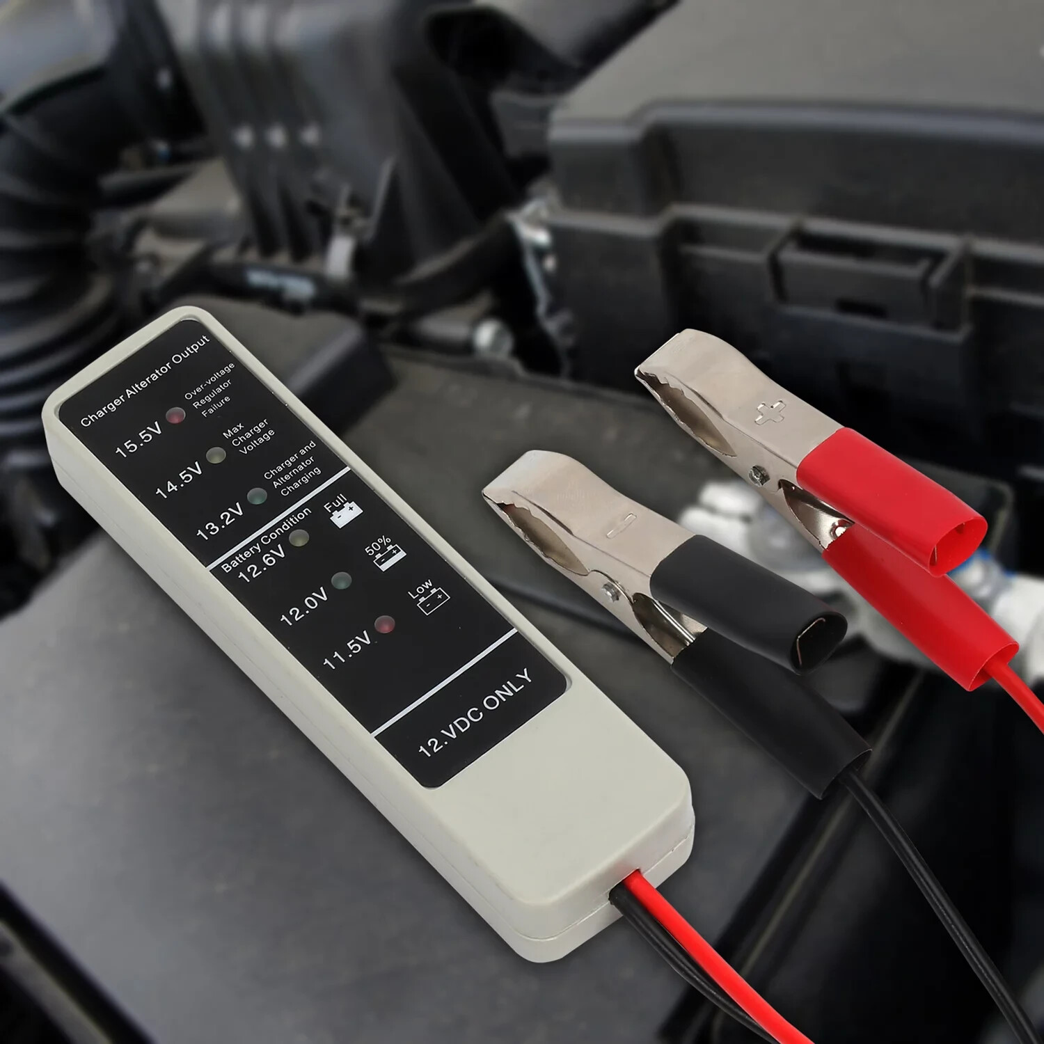 Ever Start 12Volt BATTERY CHECKER with INDICATOR Checks Charging