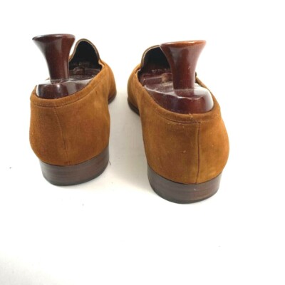 Padrilles Mens Loafers Shoes Brown Almond Toe Slip On 11 M  display picture 2