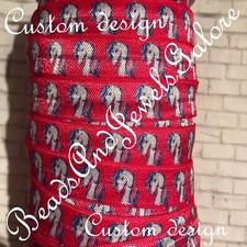 Unicorn foe inspired to unicorn elastic unicorn hair ties unicorn headband- 5/8  