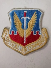 USAF TACTICAL AIR COMMAND PATCH VINTAGE FULL COLOR NOS