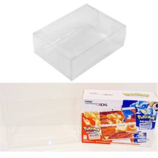 1x Box Protector Clear Display Case For POKEMON NINTENDO 3DS 20th ANNIVERSARY